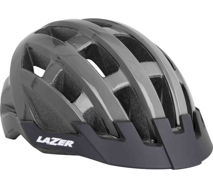Casque de vélo lazer compact UniSize (54-61 cm) - Titane