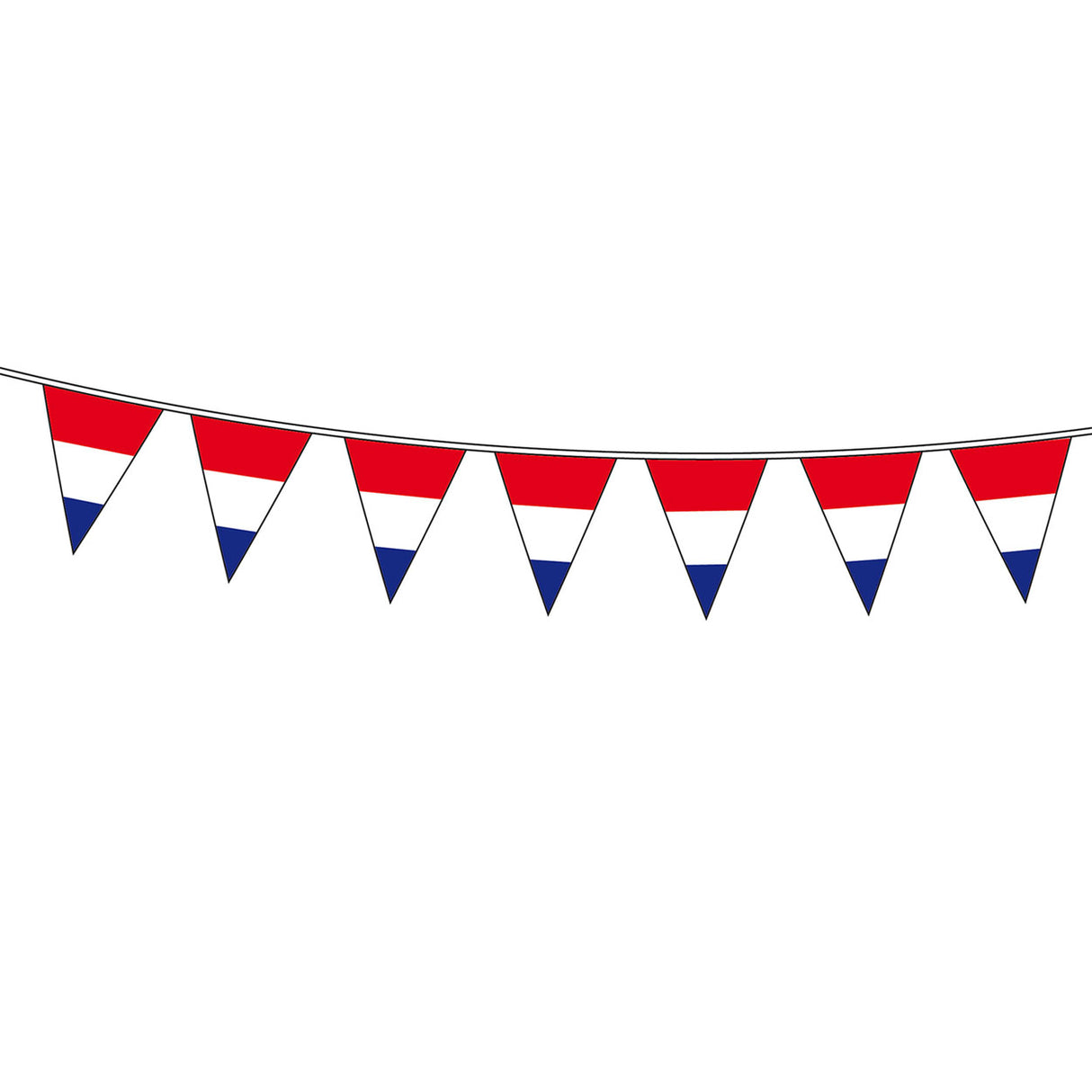 Ligne de drapeau Folat bv rwb, 10mtr.