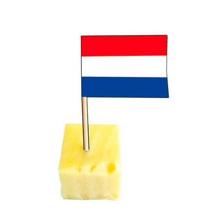 Folat bv bâtonnets à cocktail drapeau néerlandais, 50 pcs.
