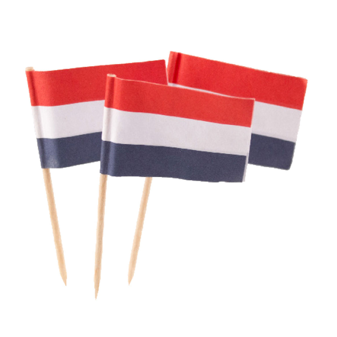 Folat bv bâtonnets à cocktail drapeau néerlandais, 50 pcs.