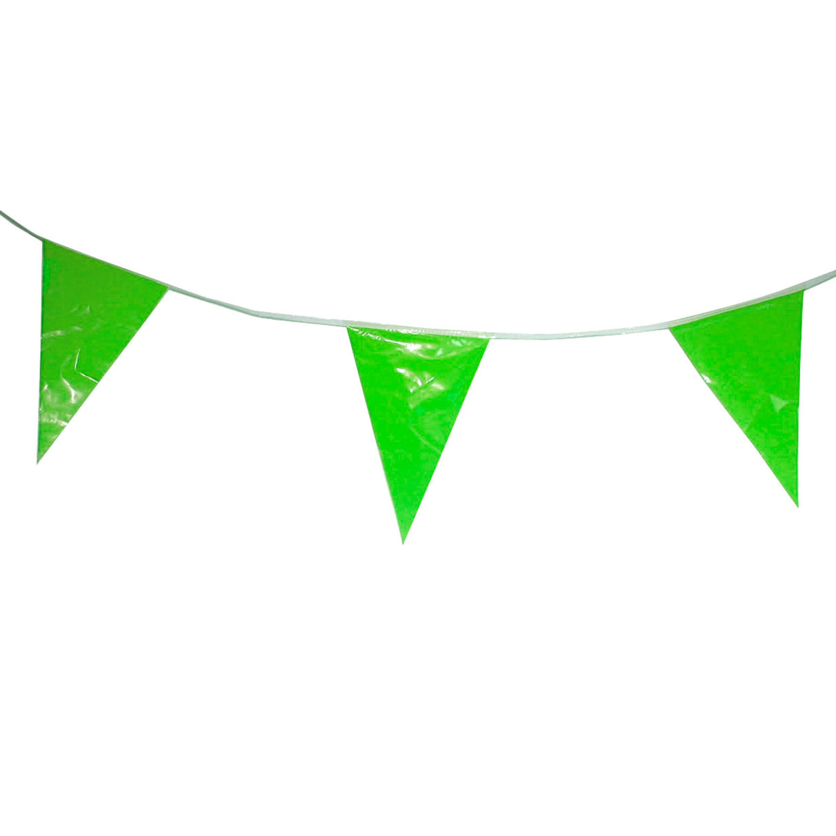Ligne drapeau vert lime Folat bv, 10 mètres.