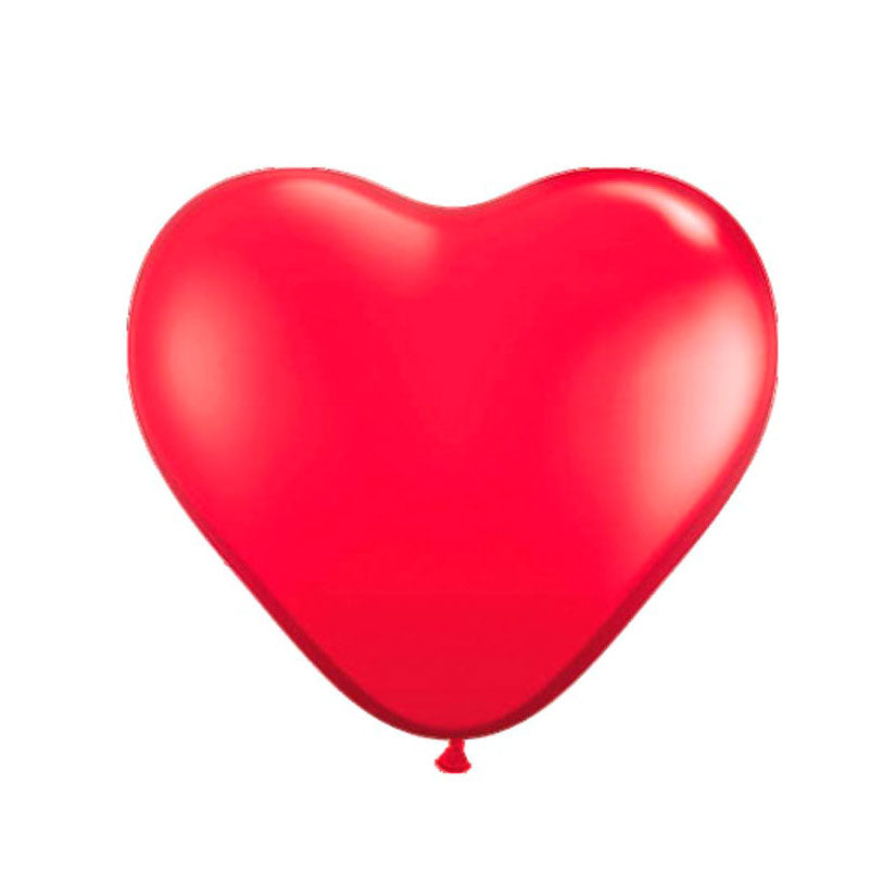 FOLAT BV HART BALLOONS - Red, 8st.