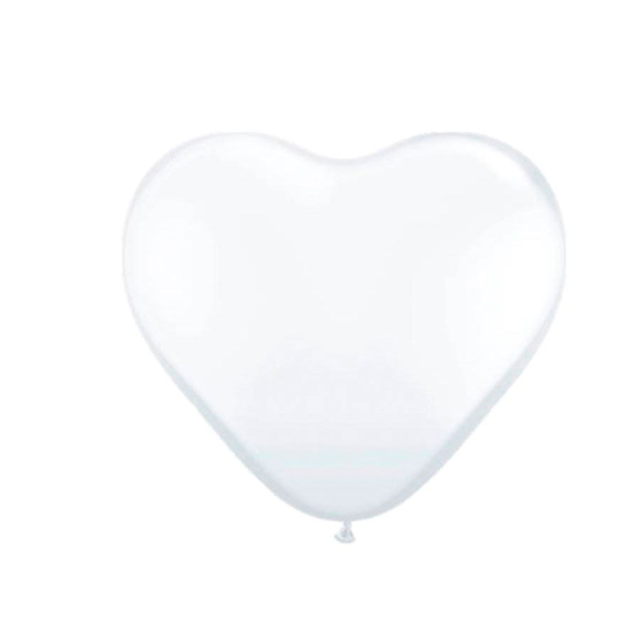FOLAT BV HART BALLOONS - BLANC, 8SE.
