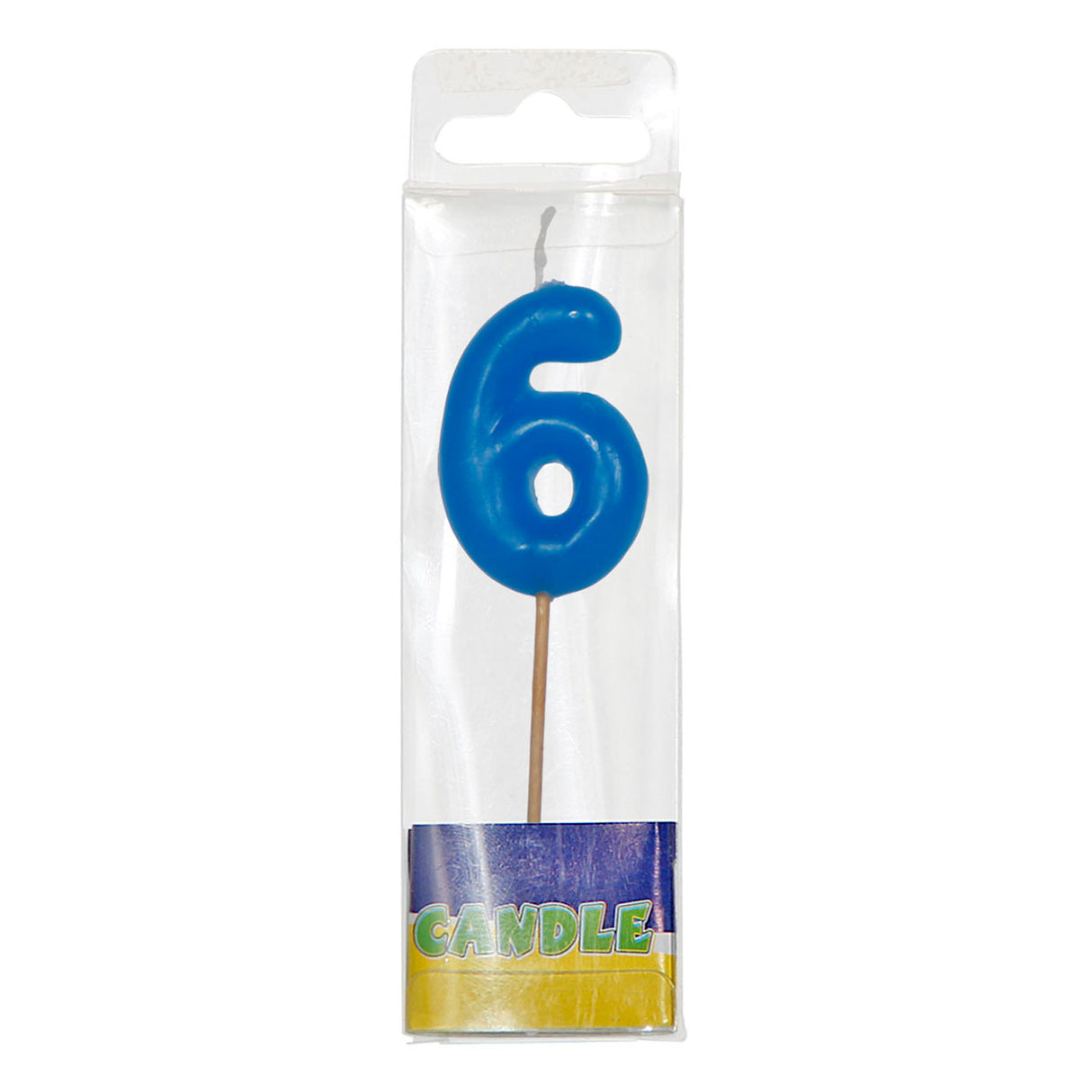FOLAT BV Luxury Birthdle Candle - 6 ans