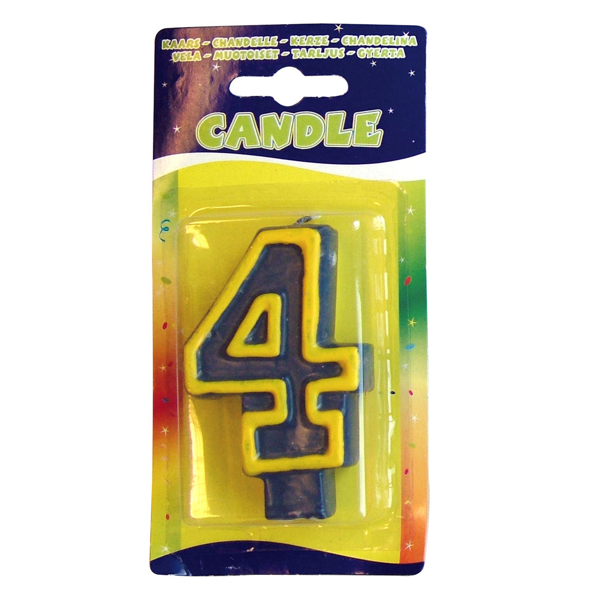 FOLAT bv Birthday Candles Fun - 4 ans