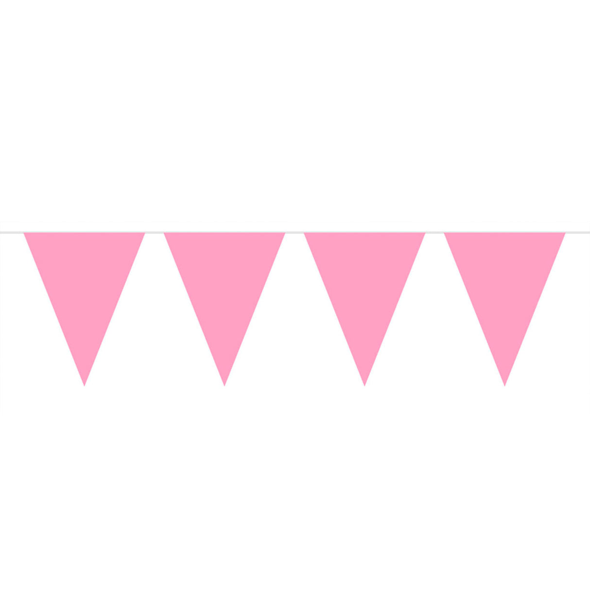 Folat bv mini ligne de drapeau rose, 3 mtr.
