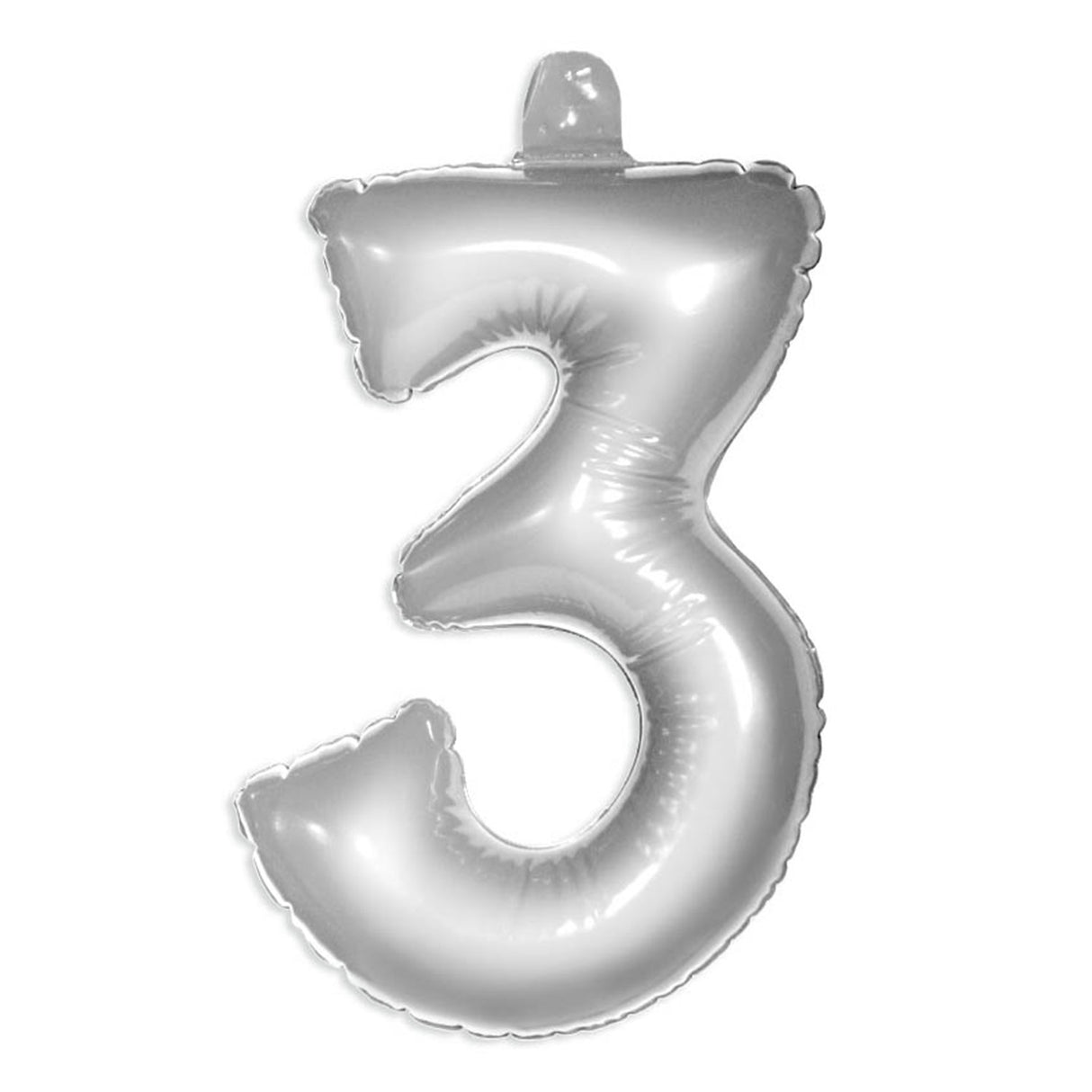 Folat bv figure ballon 3 argent