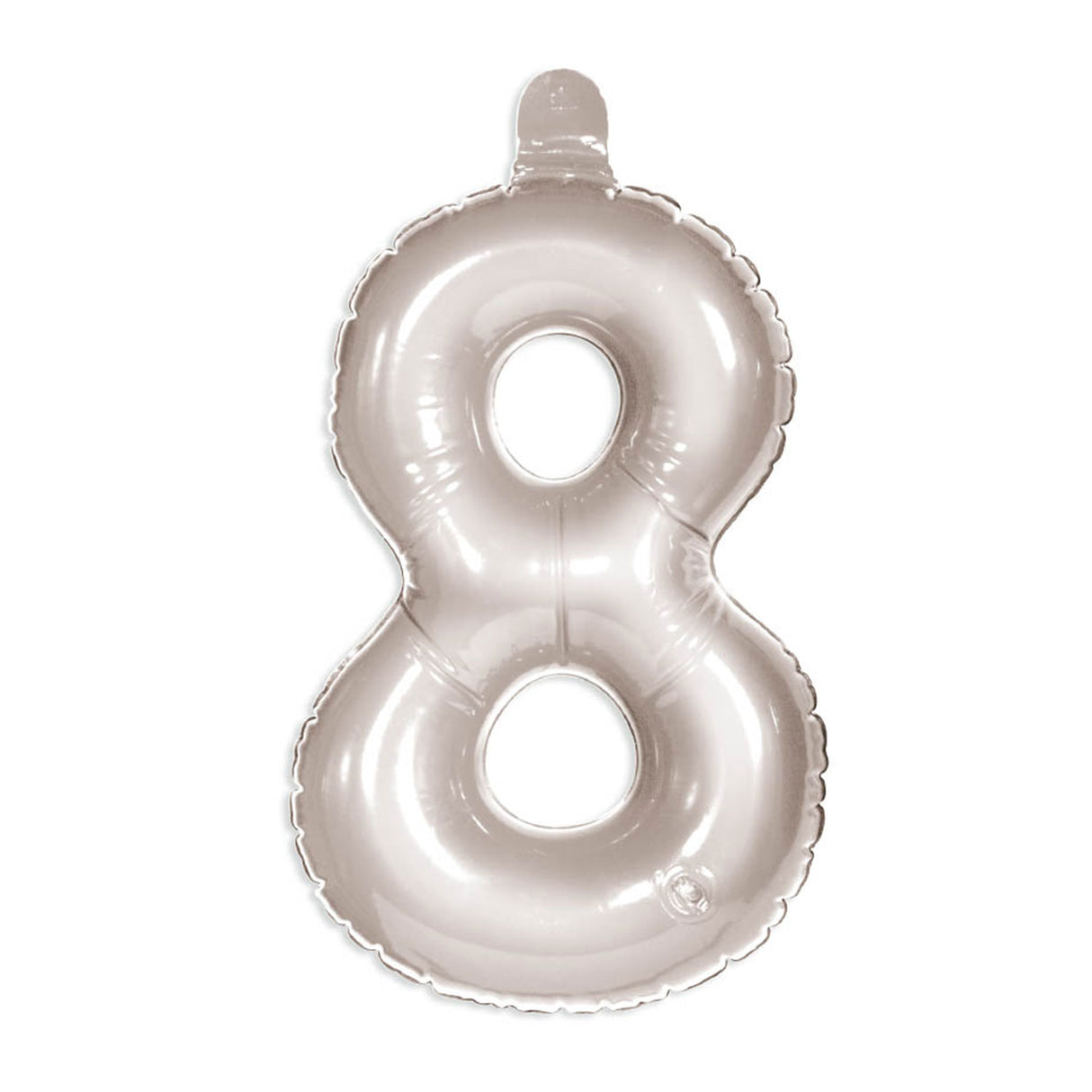 Folat bv figure ballon 8 argent