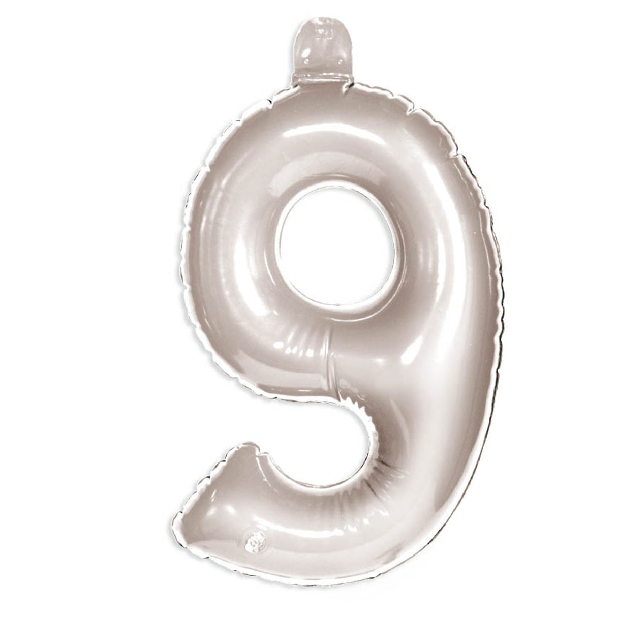 Folat bv figure ballon 9 argent