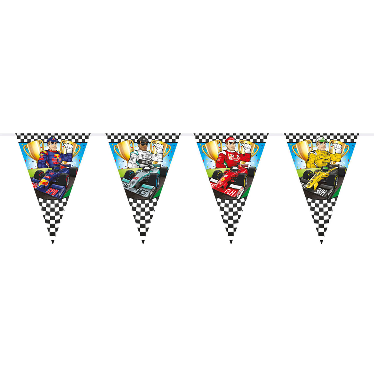 Folat bv drapeau ligne xl formule 1, 6mtr.