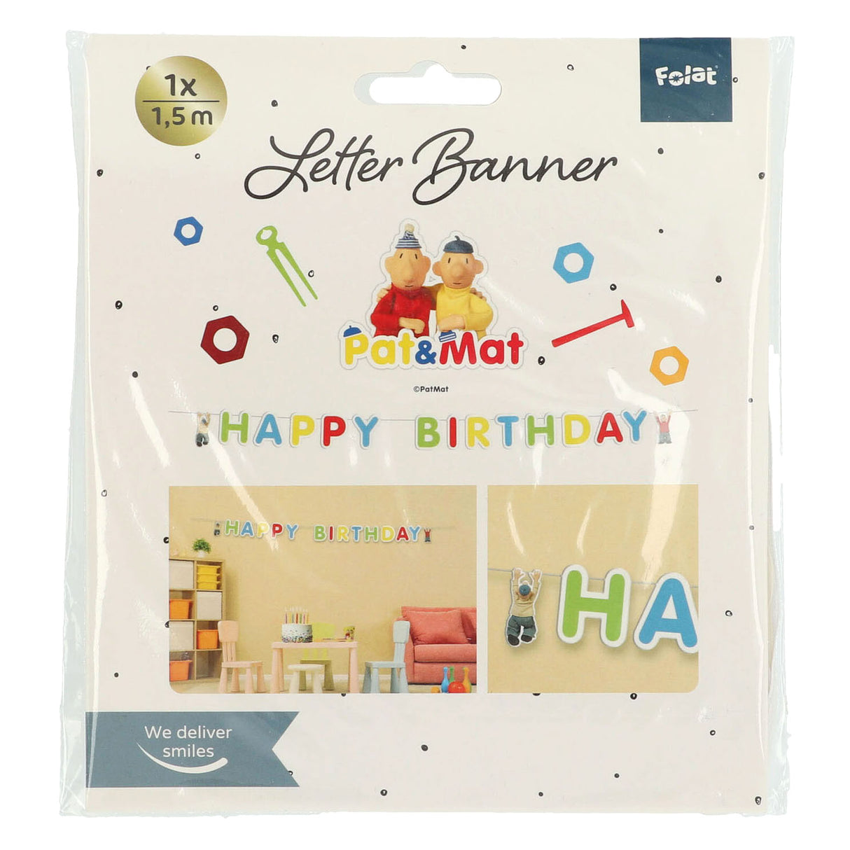 Guirlande de lettres de voisin Folat bv