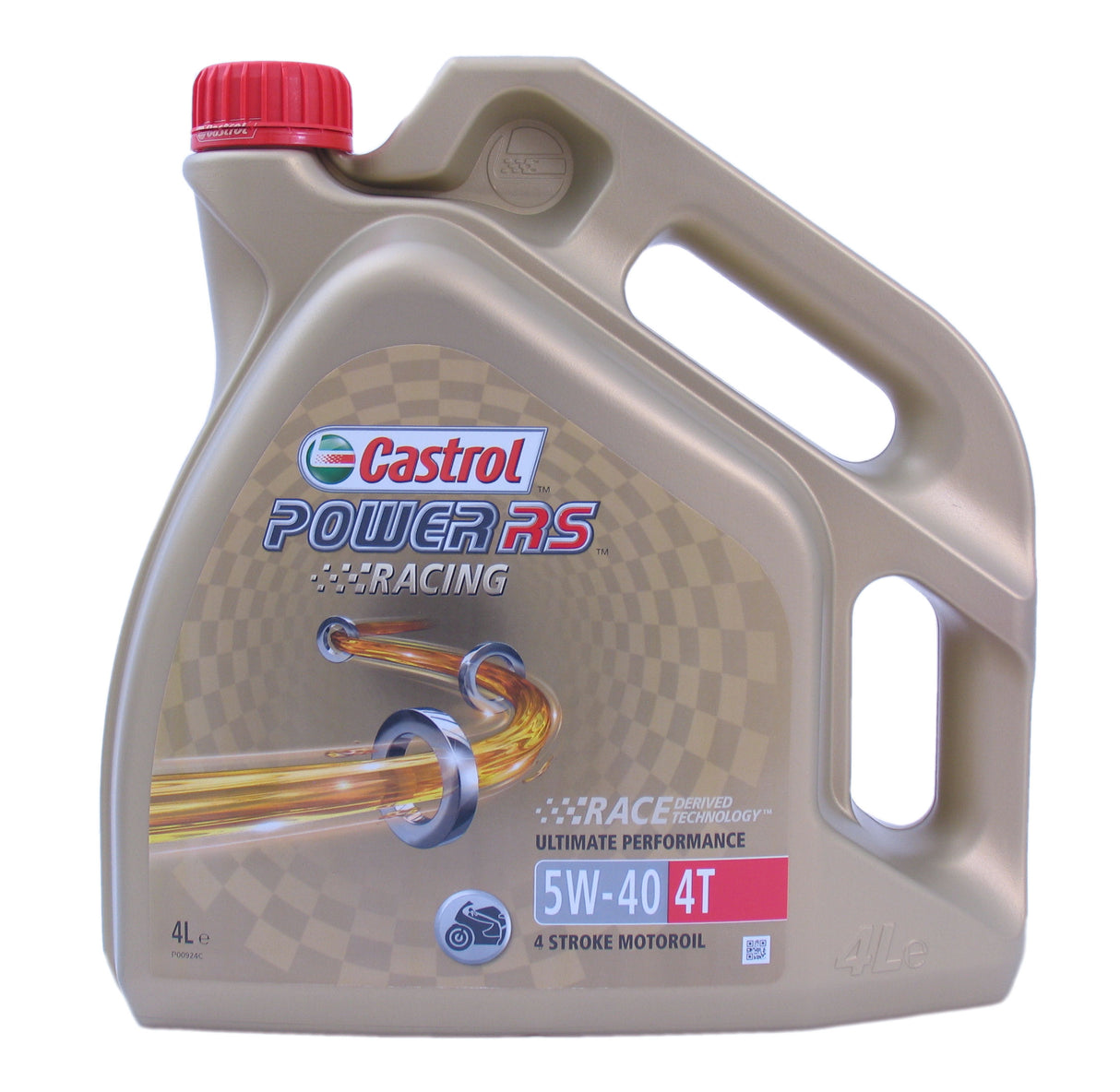 Castrol Oil RS Racing 4T 5W-40 Bouteille de 4 litres
