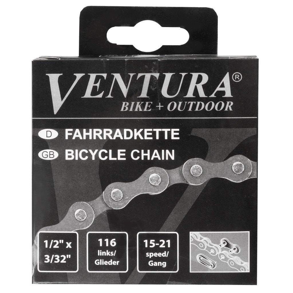 Collier Ventura FD1002A - 6 7SP - 1 2 x 3 32 - 116 Liens - Gray