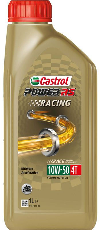 Castrol Oil Power RS Racing 4T 10W-50 Bottle à 1 litre