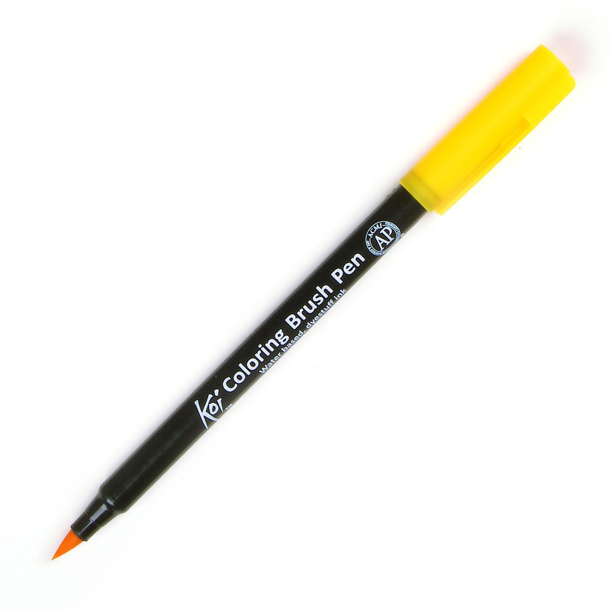Sakura • pinceau de couleur koi jaune foncé