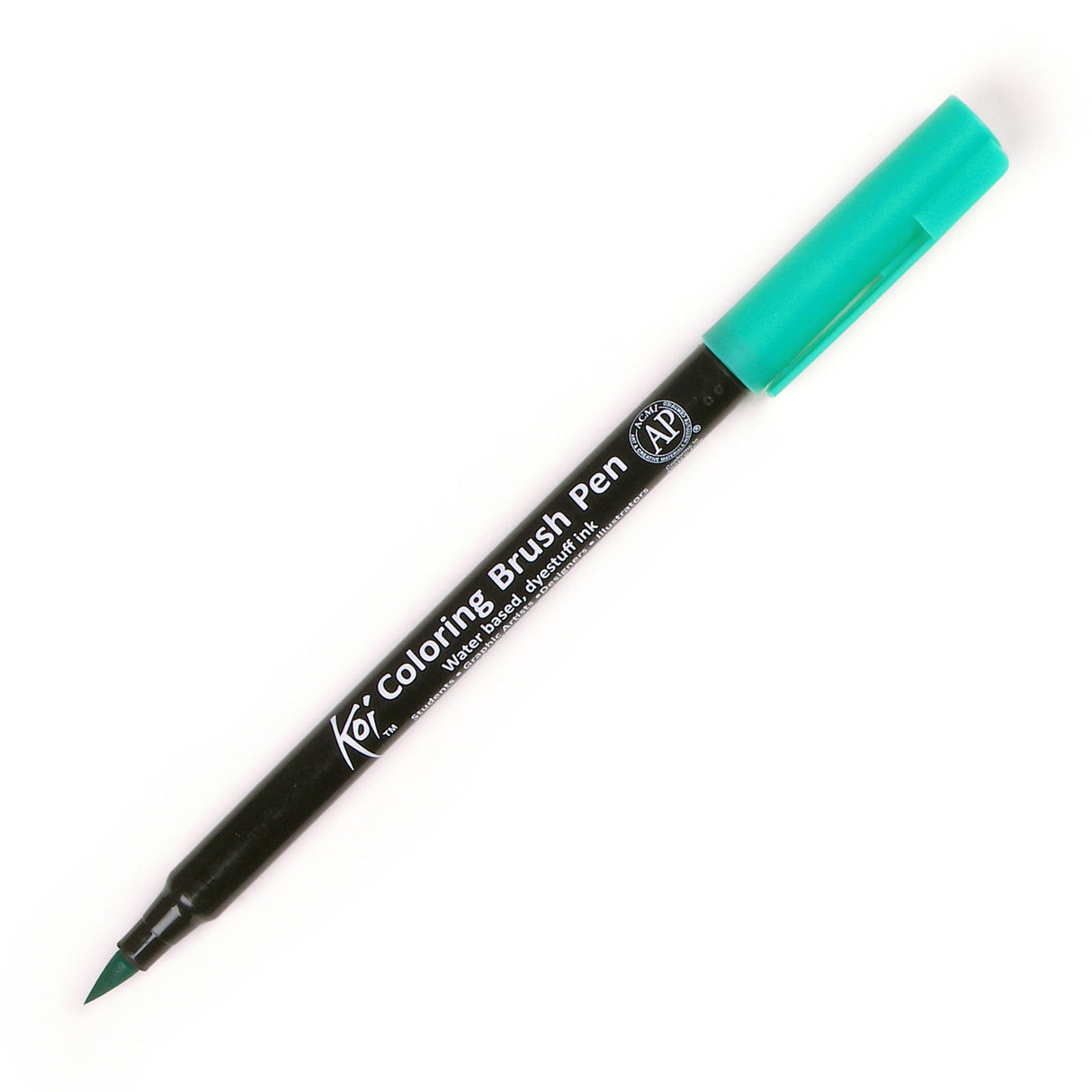 Sakura • pinceau de couleur koi bleu clair-vert