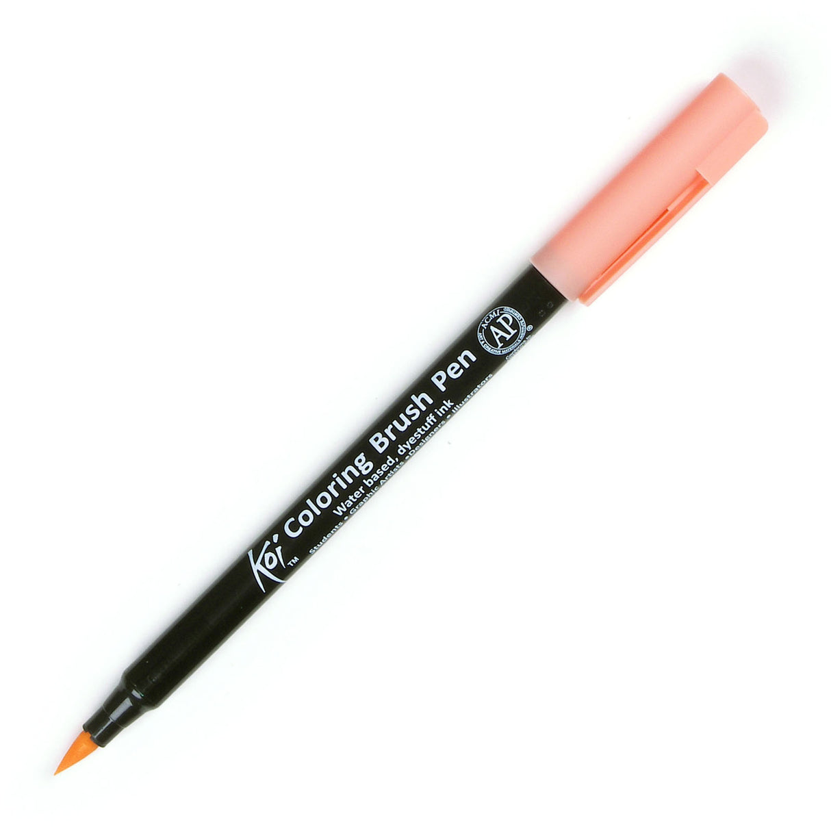 Sakura • pinceau de couleur koi rouge corail