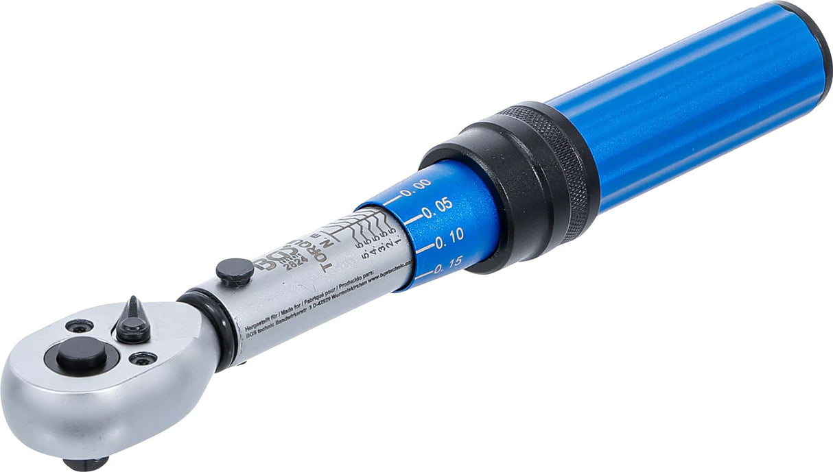 Clé dynamométrique technique BGS 1 4 1-6 nm