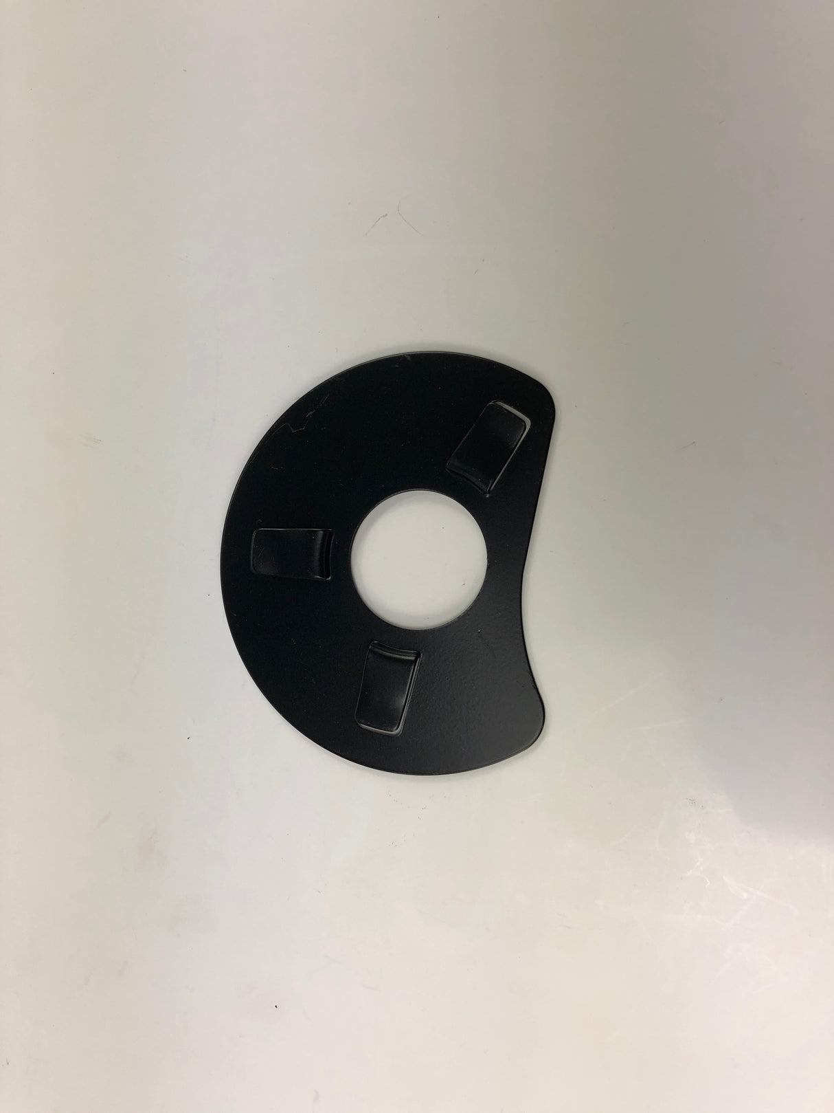 Support de carter de chaîne Hesling rond noir