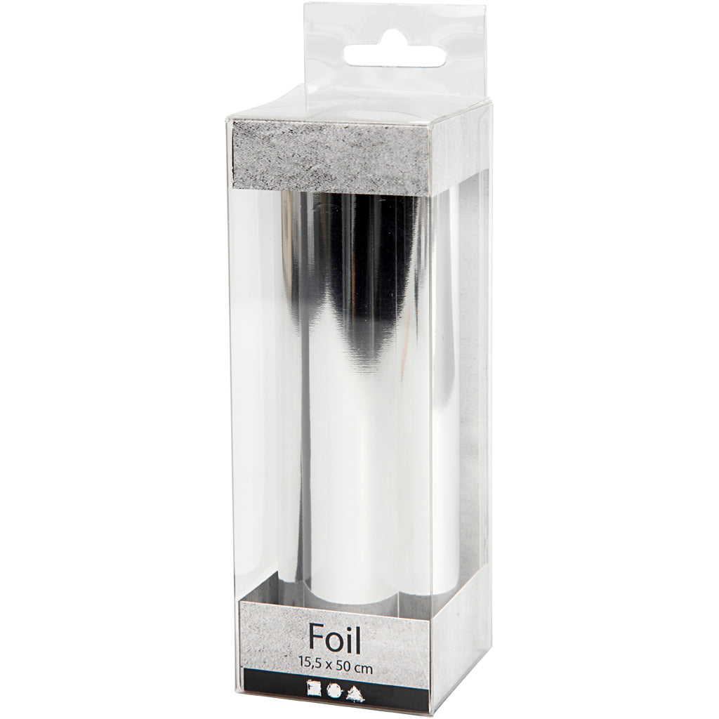 Creativ Company Deco Foil Silver, 50 cm