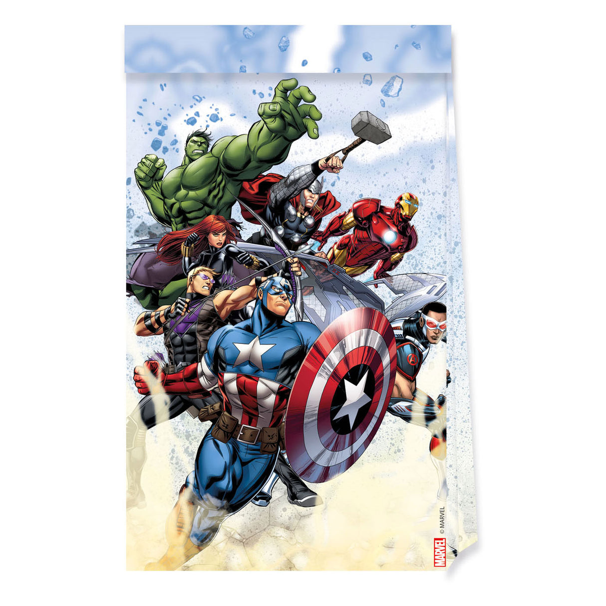 Sacs de fête en papier Globos FSC Avengers Infinity Stones, 4 pcs.