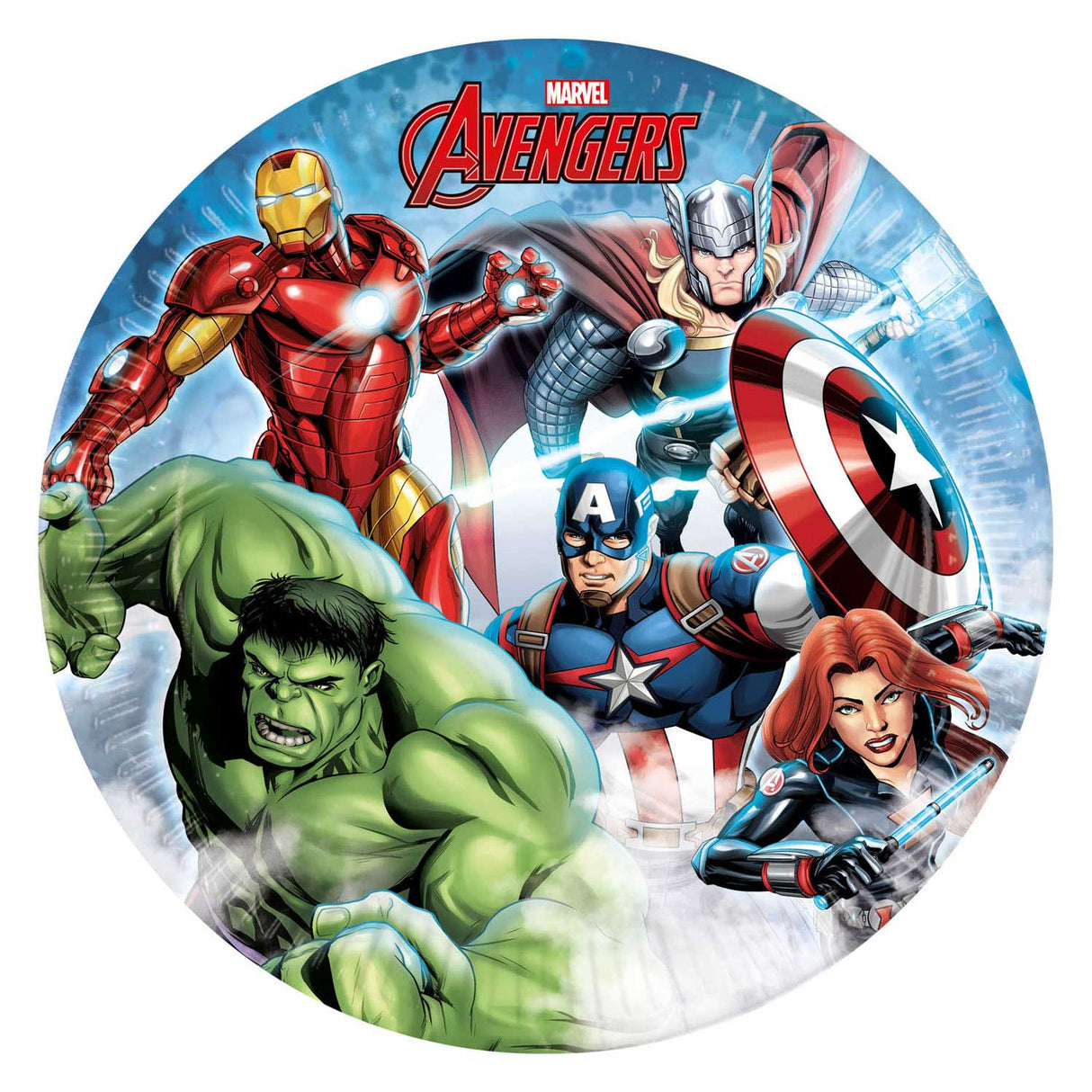 Assiettes en papier Globos FSC Avengers Infinity Stones, 8 pcs.