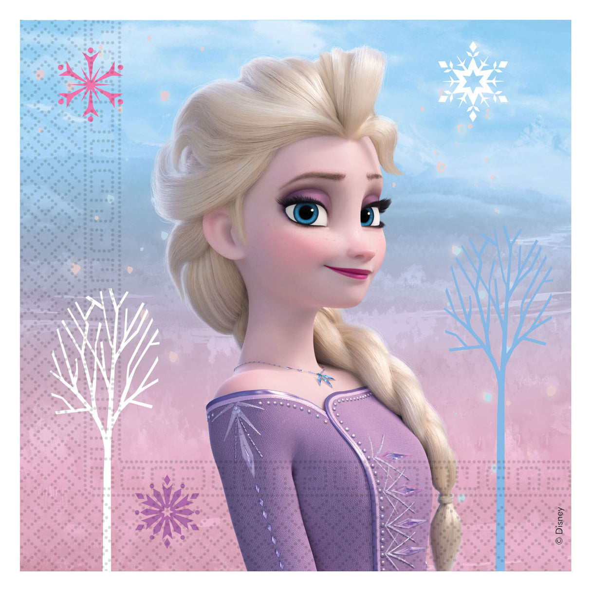Serviettes en papier Globos FSC Frozen 3 Wind Spirit, 20 pcs.