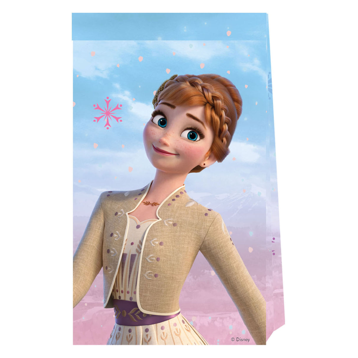 Sacs de fête en papier Globos FSC Frozen 2 Wind Spirit, 4 pcs.