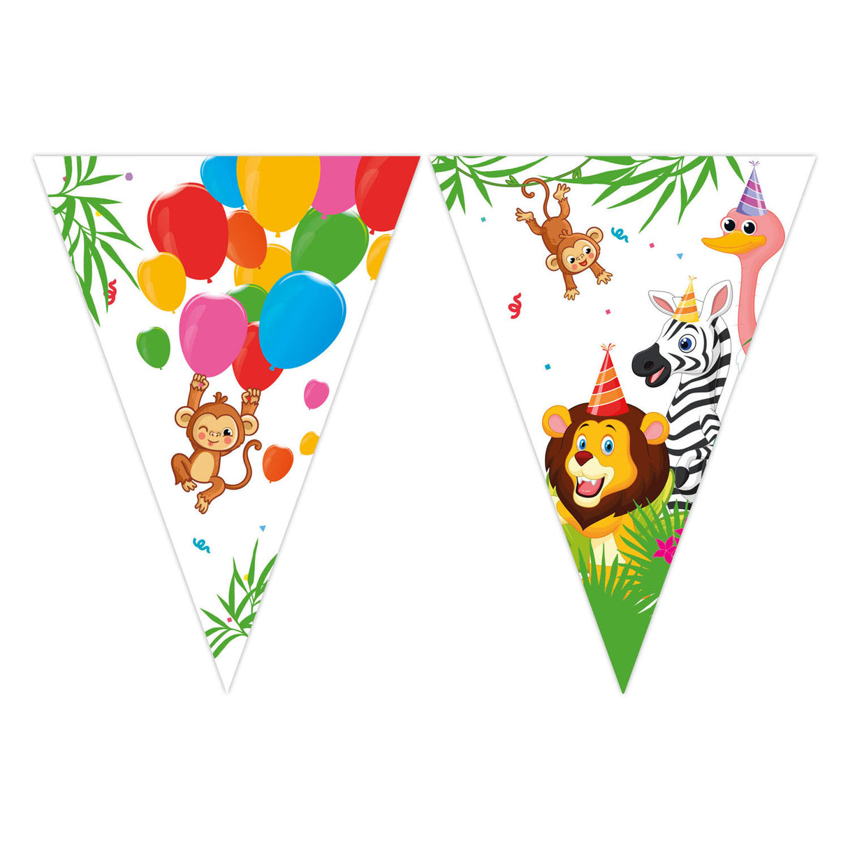 Ballons de jungle FSC en papier Globos. 3 mètres.