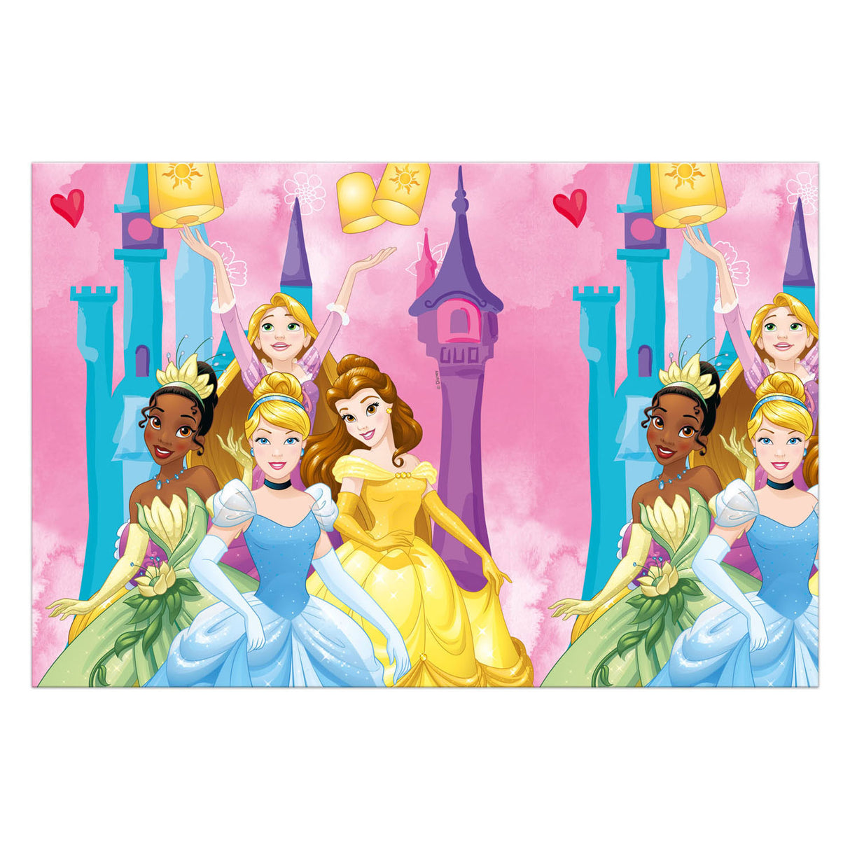 Nappe Globos Princesse Disney vive ton histoire, 120x180cm