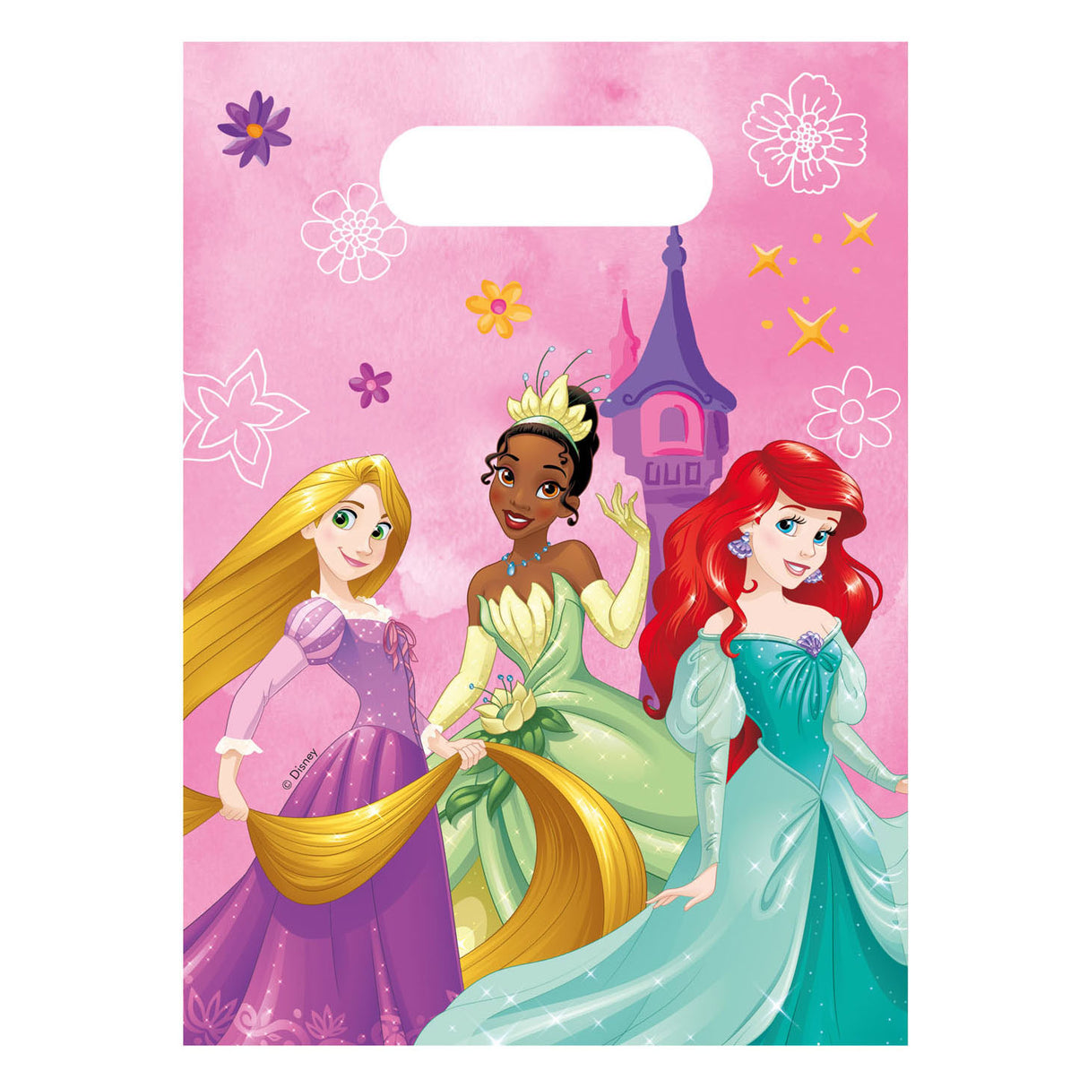 Sacs de fête Globos Disney Princess vivez votre histoire, 6 pcs.