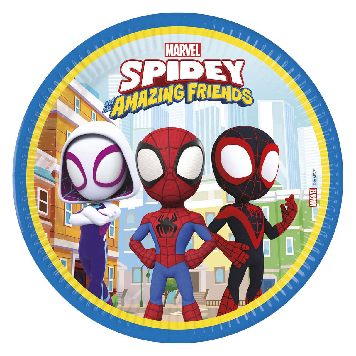 Assiettes en papier Globos FSC Spidey, 8 pcs.
