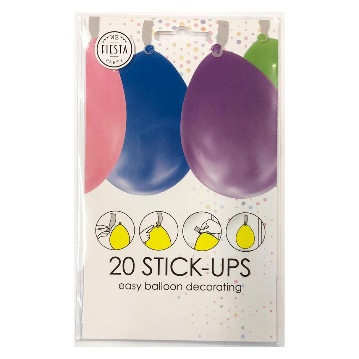 Autocollants ballons Globos, 20 pcs.