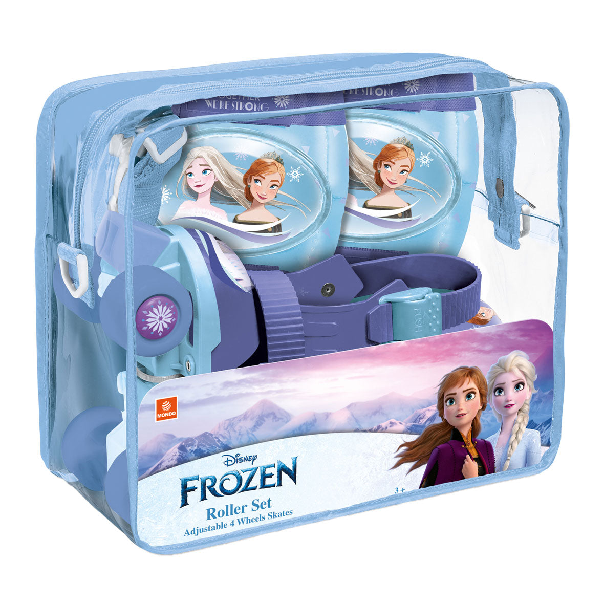 Mondo Disney Frozen Roller Pating avec set de protection, MT 22-29