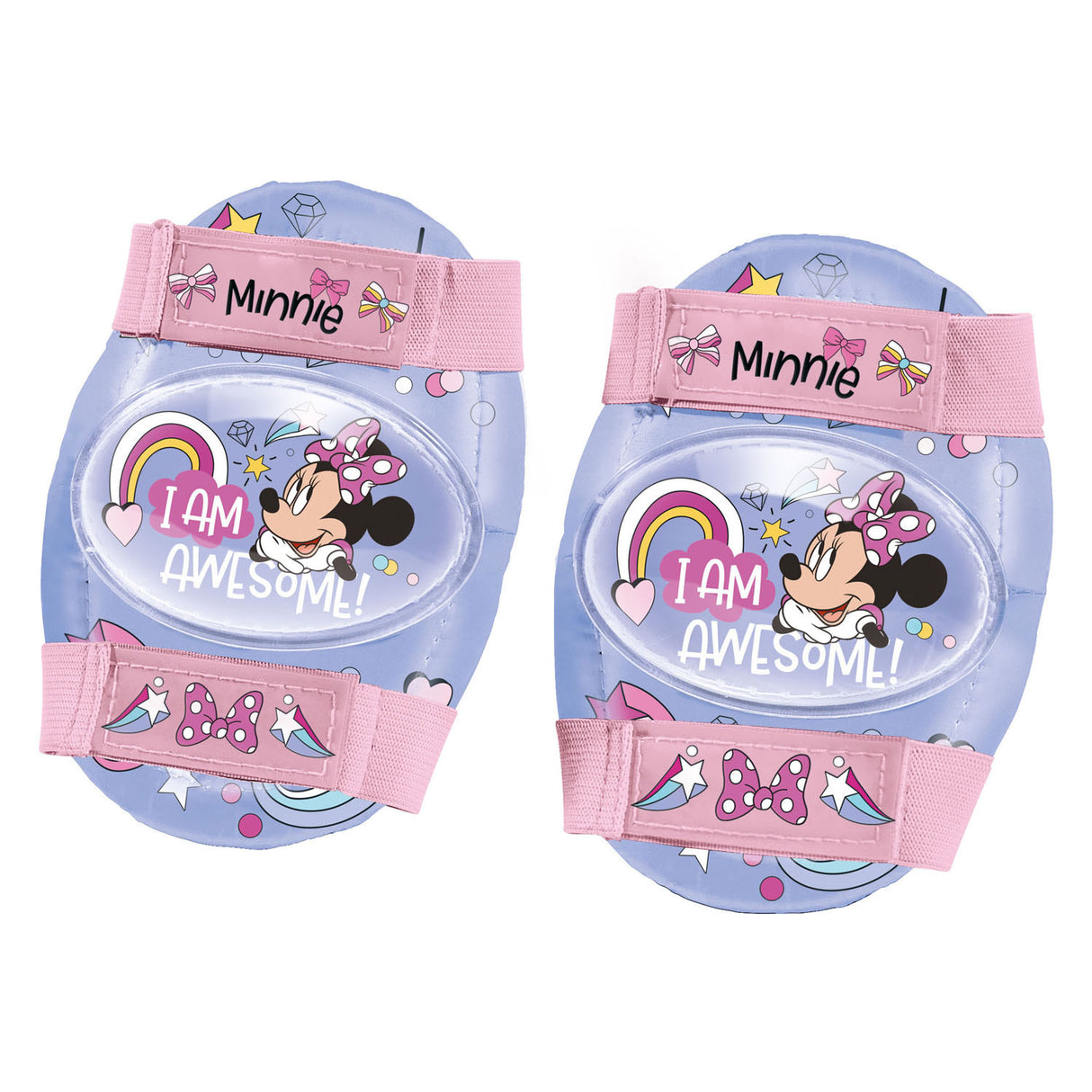 Mondo Disney Minnie Roller patinage avec ensemble de protection