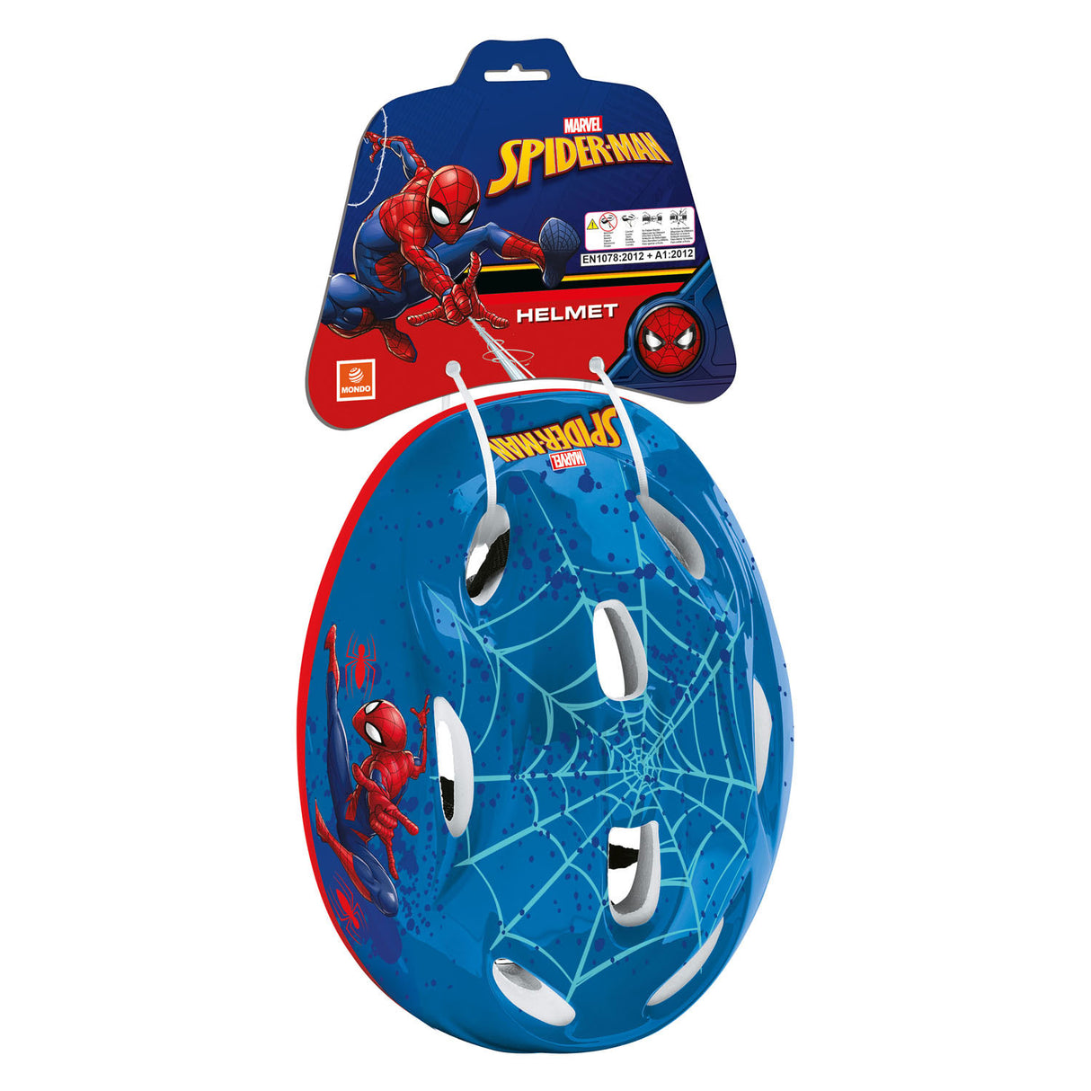 Casque Mondo Spiderman - réglable - 52-56cm