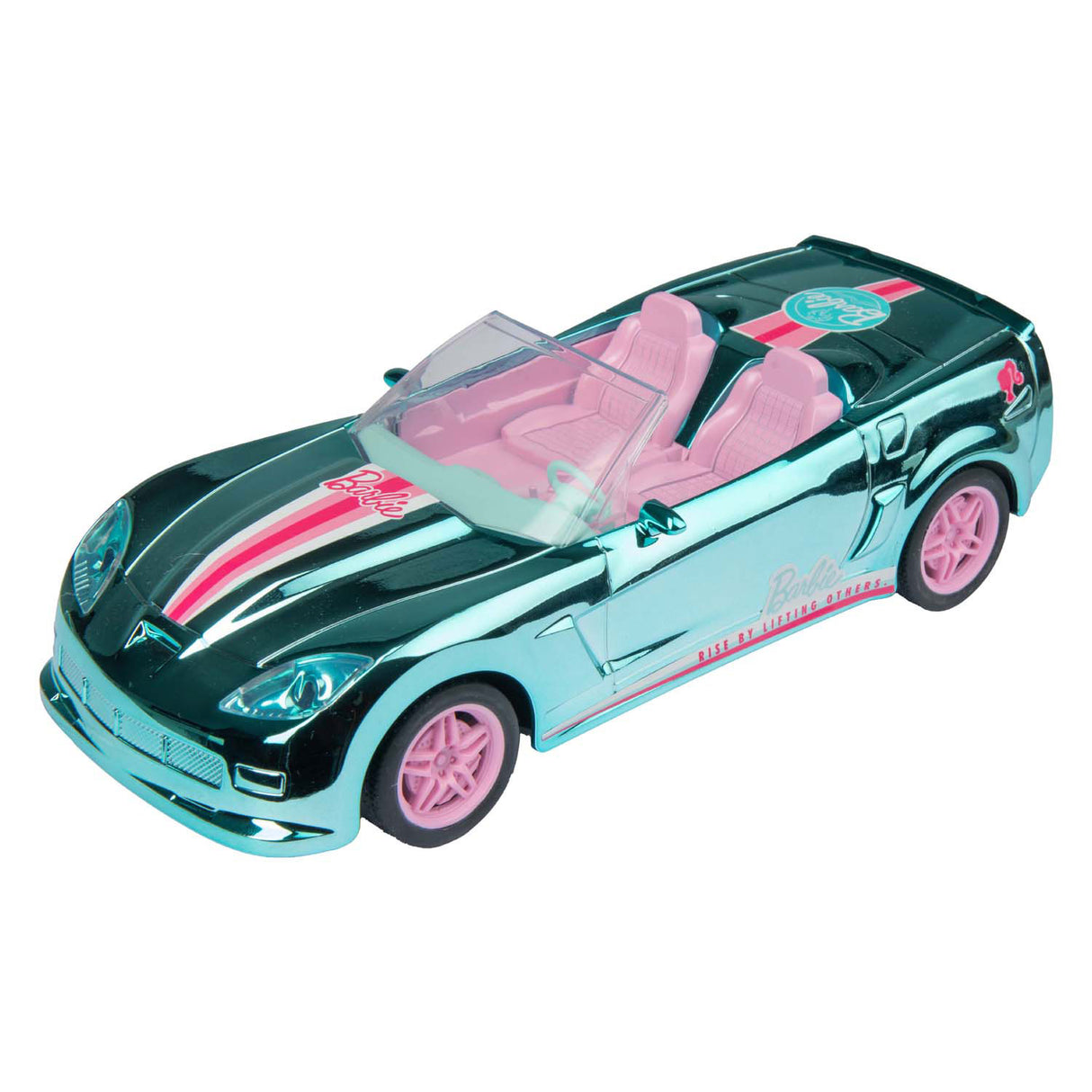 Mattel Mondo Motors RC Control Car Dream Mini Car chromé bleu édition anniversaire 65 ans