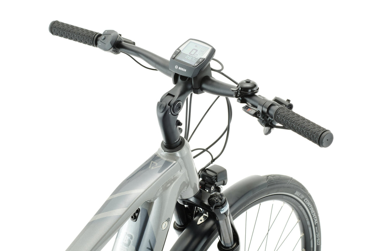 Vélo de trekking électrique Conway Cairon T 2.0 625 mod. 22 ebike conw.cairon t 2.0 625 28 54 diam. 9sp gris