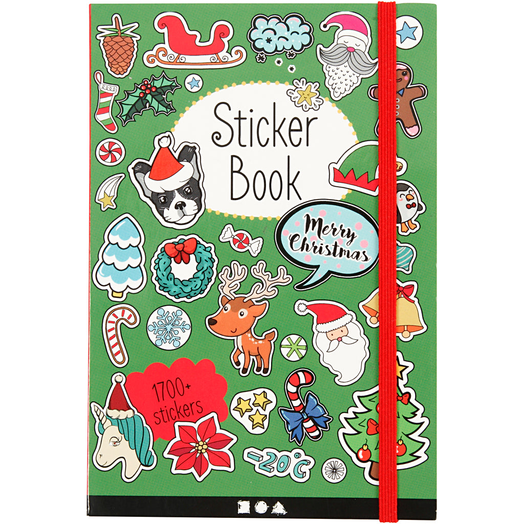 Livre d'autocollants Noël