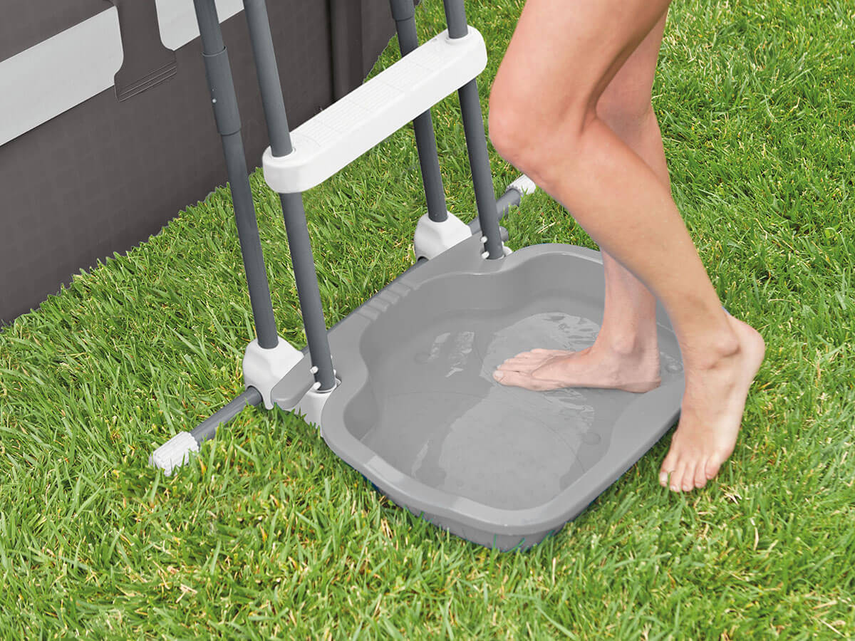 Baignoire intex gris