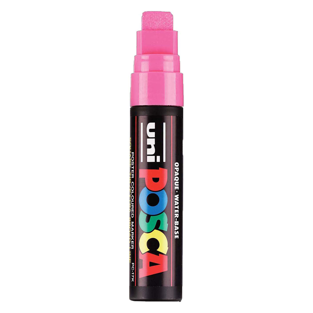 Marqueur Uni-posca posca, taille PC-17k, largeur de trait 15 mm, extra large, rose, 1 pièce