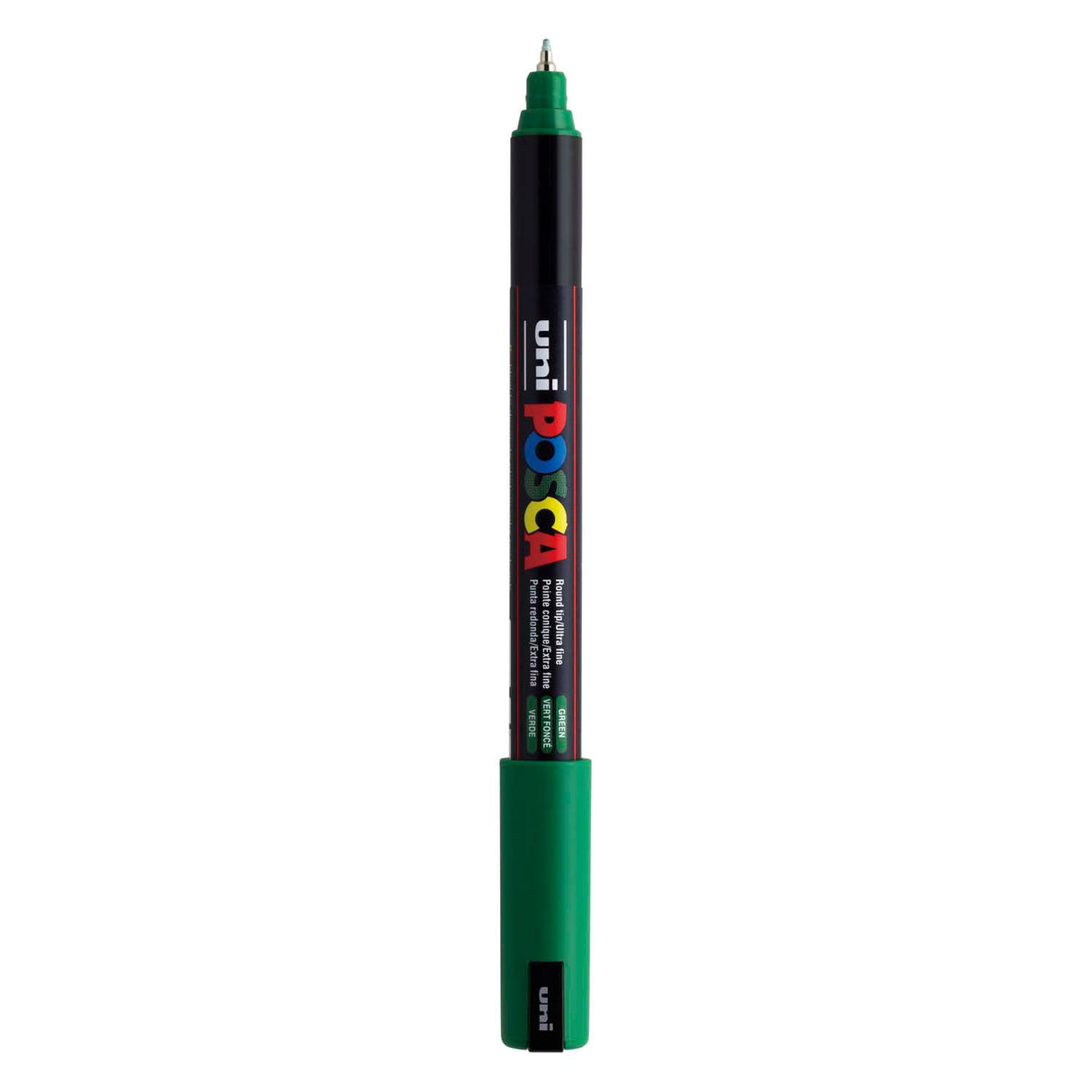 Marqueur Uni-posca posca, taille pc-1mr, largeur de trait 0,7 mm, extra-fin, vert, 1 pièce