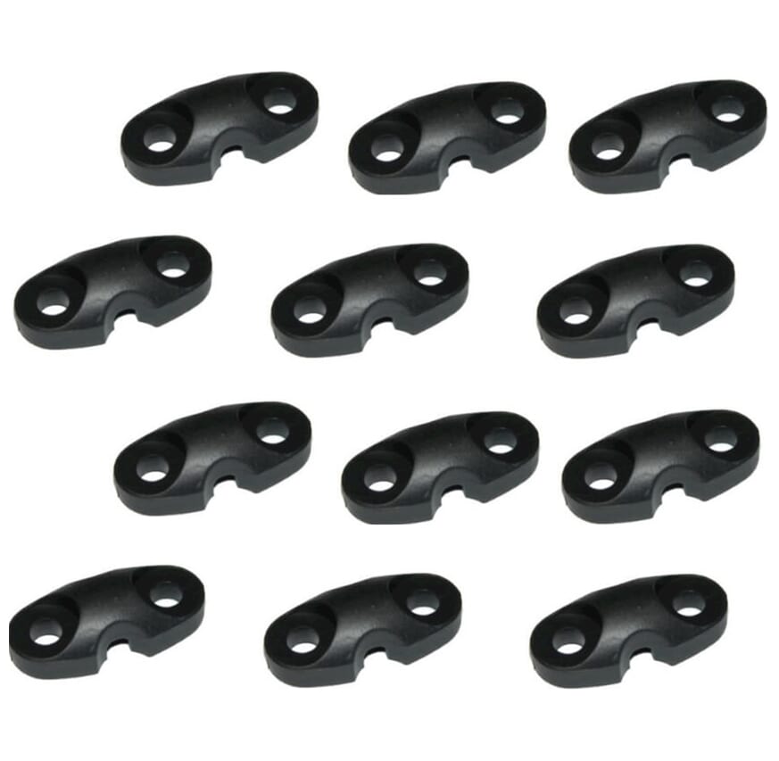 Bofix Box Fender Rod Clamping PVC (12 pièces)