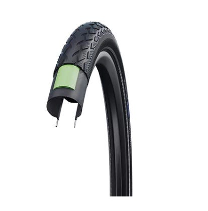 Schwalbe Tire Green Marathon Greenguard 28x1 5 8x1 3 8 (37-622) noir