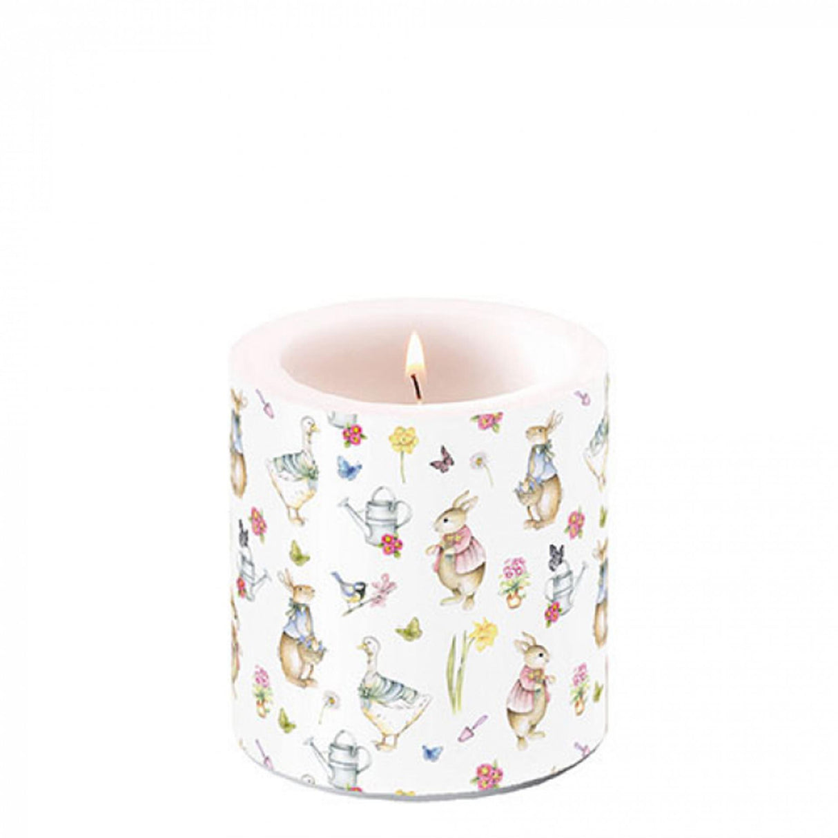 Bougie d'ambiance petit jardin de Pâques