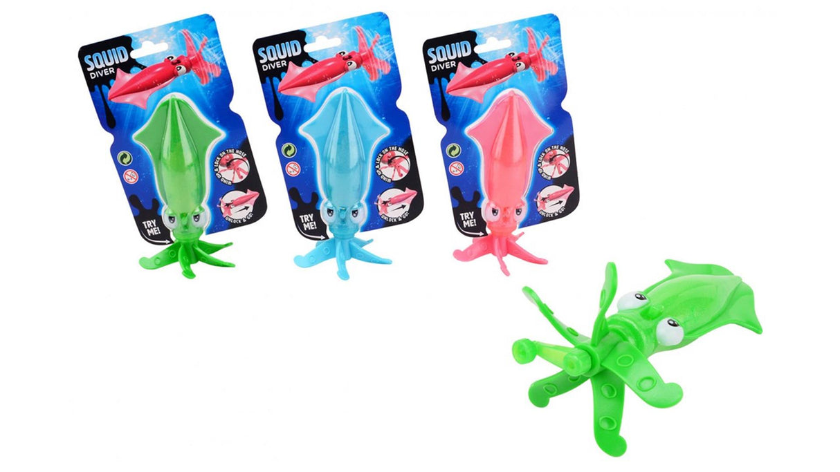 Calmar torpille Johntoy aqua fun sur carte