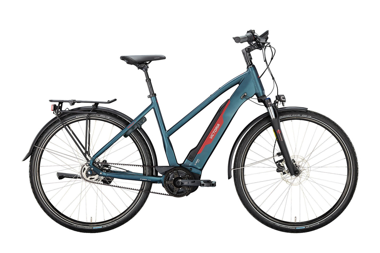 Vélo de trekking électrique Victoria tresalo 7 (#1) vélo électrique vic.tresalo 7 28 48 escaliers. 5sp fw nuit noire