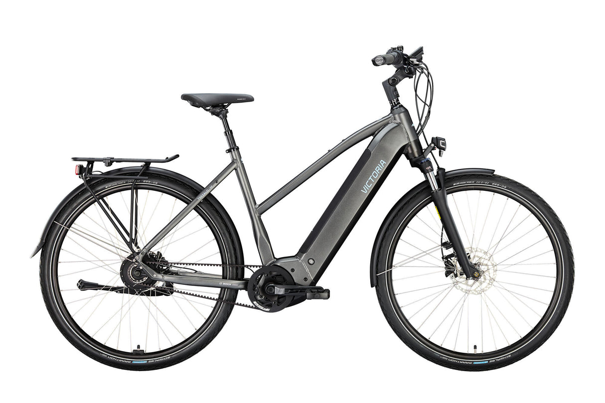 Vélo de trekking électrique Victoria tresalo 17 (#1) ebike vict. tresalo 17 28 53 etc. chauve-souris noir