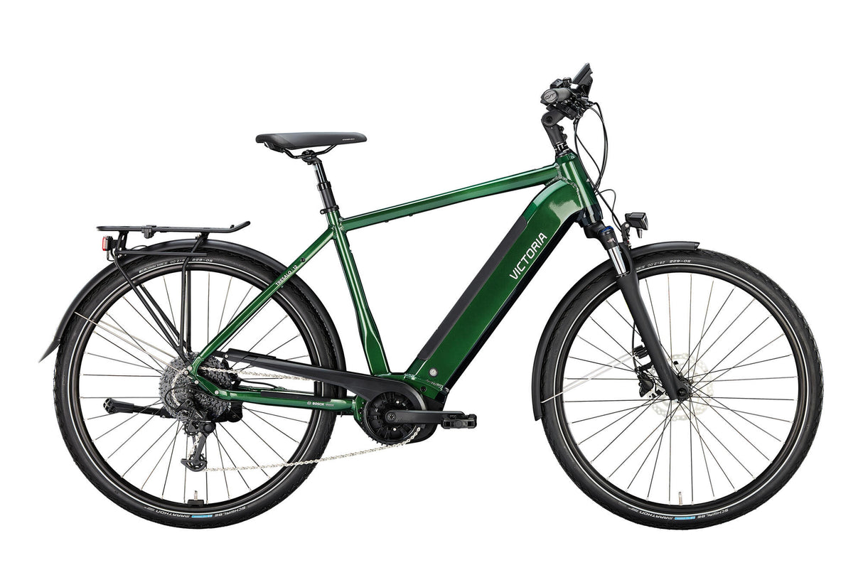 Vélo de trekking électrique Victoria tresalo 12 mod. 24 vict.tres vélo électrique. 12 28 55 diam. 9sp vert émeraude