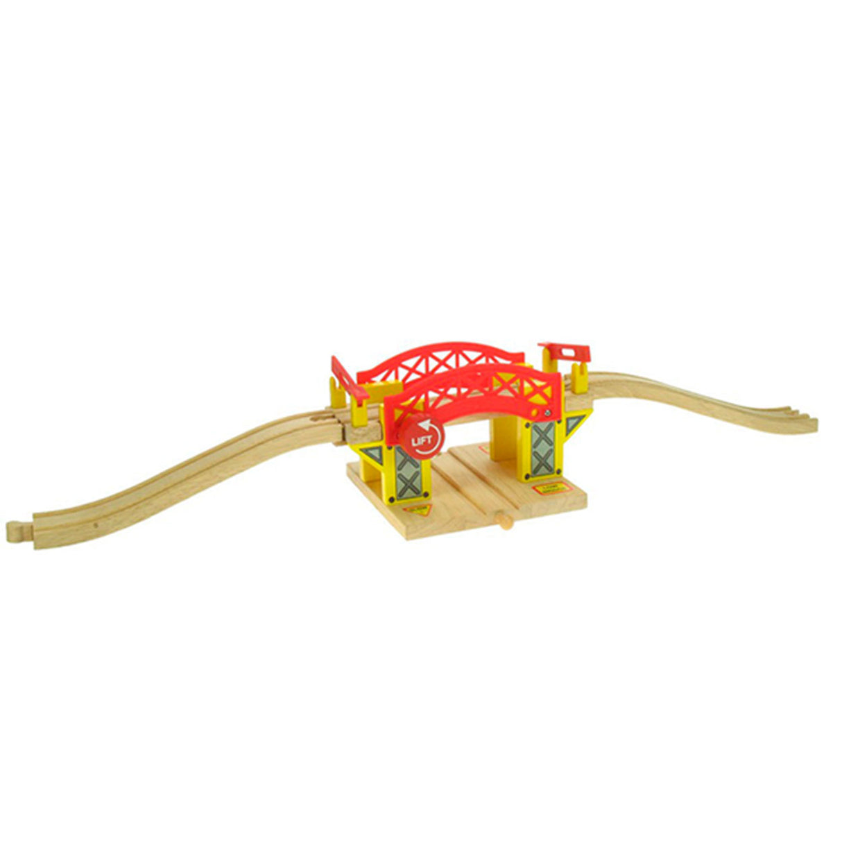 Rails en bois Bigjigs - pont levant